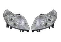TYC Headlight Set - Fiat Ducato / Peugeot Boxer / Citroën Jumper - 12/2010 to 06/2014 20-11333-15-2 + 20-11334-15-2