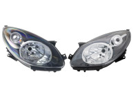 TYC Headlight set Renault Twingo II 2007 - 20-1402-06-2 + 20-1401-06-2