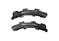 AutoStyle Set LED Side Mirror Turn Signals suitable for Volvo various models 2016- - Smoke Gray