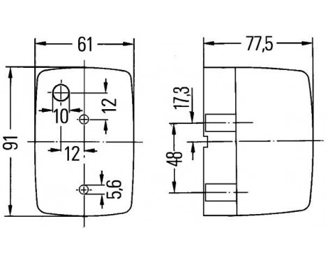 Auxiliary Indicator 2BM 002 652-051 Hella, Image 2