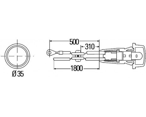 Auxiliary Indicator 2BM 003 563-111 Hella, Image 2