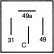 Flasher Unit 4DB 001 887-041 Hella, Thumbnail 2