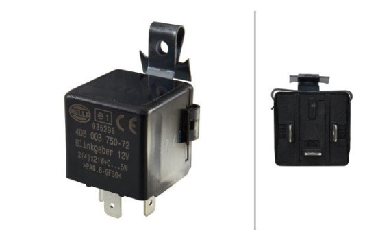 Flasher Unit 4DB 003 750-721 Hella, Image 3
