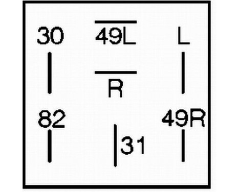 Flasher Unit 4DB 006 716-041 Hella, Image 3