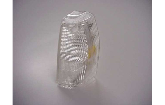 FLASHING LIGHT GLASS LEFT 8/89&GT; 9/92 WHITE 1771907 Van Wezel, Image 2