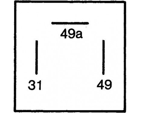Flashing light relay 4DB 003 750-711 Hella, Image 3
