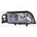Headlight 5961962 Van Wezel