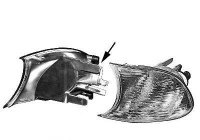 Left turn signal 6245446301009 Origineel