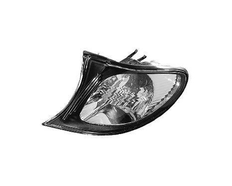 Right front turn signal 9/01+ WHITE Inner rim BLACK 0649910 Van Wezel