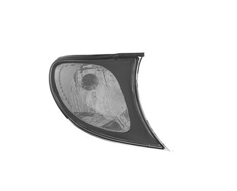 Right front turn signal 9/01+ WHITE Inner rim BLACK 0649910 Van Wezel, Image 2