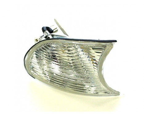 Right front turn signal up to '02 WHITE without BULB HOLDER 0647908 Van Wezel, Image 2
