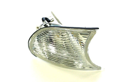 Right front turn signal up to '02 WHITE without BULB HOLDER 0647908 Van Wezel, Image 2