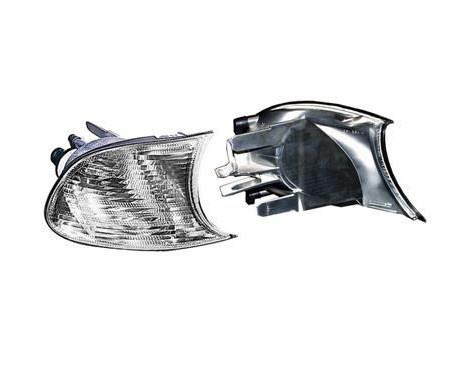 Right front turn signal up to '02 WHITE without BULB HOLDER 0647908 Van Wezel, Image 5