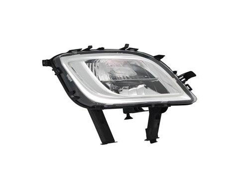 Right front turn signal with FOG LIGHT HOLE H10 3749996 Van Wezel