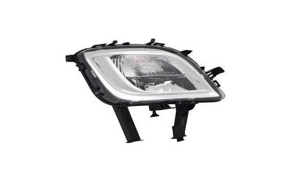 Right front turn signal with FOG LIGHT HOLE H10 3749996 Van Wezel