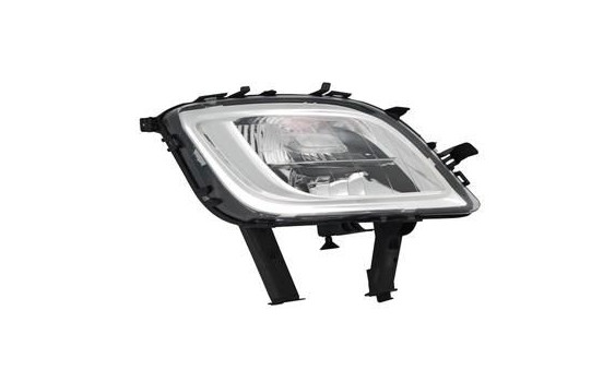 Right front turn signal with FOG LIGHT HOLE H10 3749996 Van Wezel, Image 2