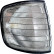 Set Front indicator lights Mercedes-Benz W126 Sedan 1980-1991 - Smoke