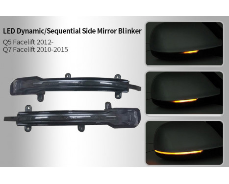 Set LED Side mirror-Flashing set - Smoke - incl. Dynamic Running Light, Image 6