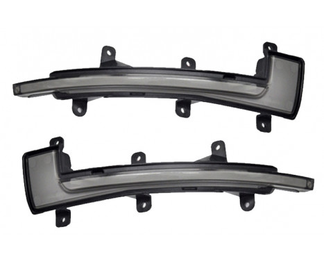 Set LED Side mirror-Flashing set - Smoke - incl. Dynamic Running Light