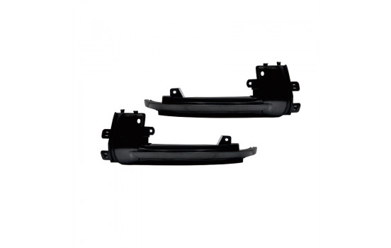 Set LED Side mirror-Flashing set - Smoke - incl. Dynamic Running Light