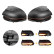 Set LED Side Mirror Indicators - Volkswagen Golf VI 2008-2012 & Touran 2010-2015 - Smoke - incl., Thumbnail 5
