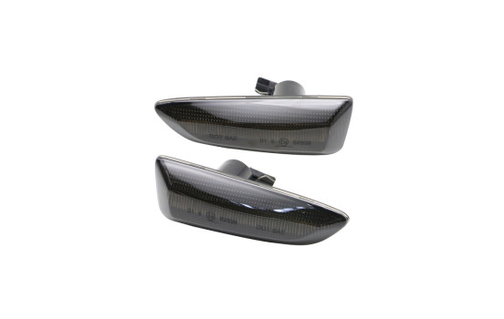 Set LED Side Turn Signals suitable for - suitable for Opel Miscellaneous - Smoke - incl. Dynamic Running Light, Image 2