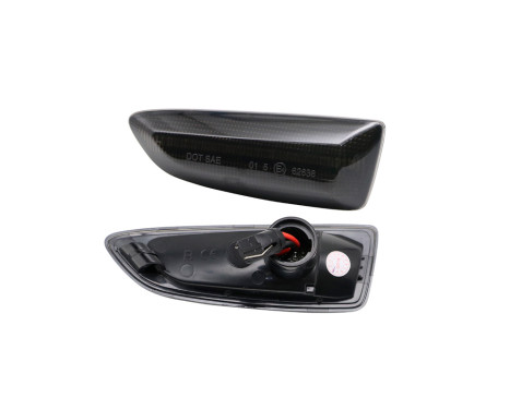 Set LED Side Turn Signals suitable for - suitable for Opel Miscellaneous - Smoke - incl. Dynamic Running Light, Image 4
