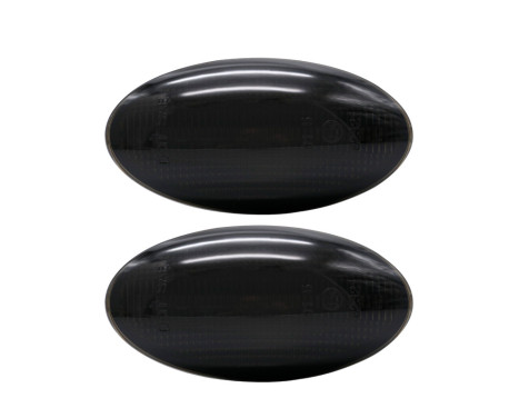 Set LED Side Turn Signals suitable for - suitable for Suzuki/Opel/Fiat Various - Smoke - incl. Dynam