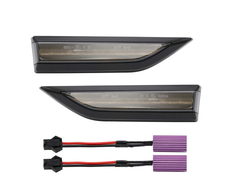 Set LED Side Turn Signals suitable for - suitable for Volkswagen Caddy IV 2015-2020 - Smoke - incl. D, Image 2