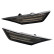 Set of LED Side Indicator Lights suitable for Honda Civic X 2016-2022 - Smoke Gray - incl. Dynamic Running Li, Thumbnail 2