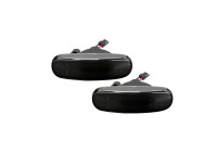 Set of LED side indicators suitable for Abarth/Fiat various models - Smoke gray - incl. Dynamic Runni