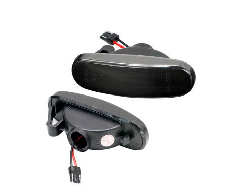 Set of LED side indicators suitable for Abarth/Fiat various models - Smoke gray - incl. Dynamic Runni, Image 5