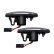 Set of LED side indicators suitable for Nissan various models - Smoke gray - incl. Dynamic Running Li, Thumbnail 5