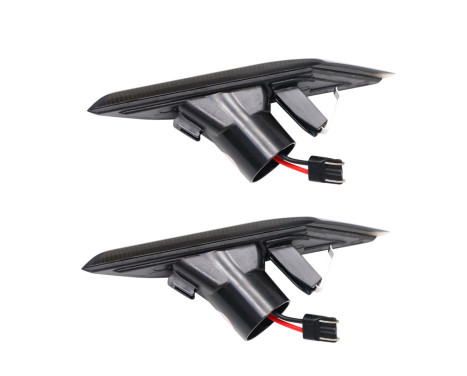 Set of LED side indicators suitable for Volkswagen Transporter T6.1 2020-2022 - Smoke gray - incl. Dyna, Image 4