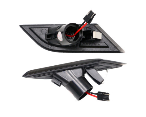Set of LED side indicators suitable for Volkswagen Transporter T6.1 2020-2022 - Smoke gray - incl. Dyna, Image 5
