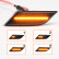 Set of LED side indicators suitable for Volkswagen Transporter T6.1 2020-2022 - Smoke gray - incl. Dyna, Thumbnail 8
