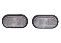 Set of side turn signals suitable for Renault + Nissan Miscellaneous - White