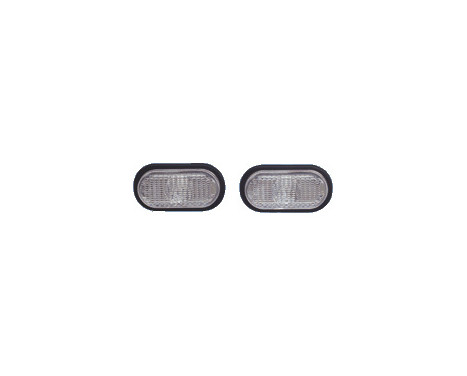 Set of side turn signals suitable for Renault + Nissan Miscellaneous - White