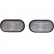 Set of side turn signals suitable for Renault + Nissan Miscellaneous - White