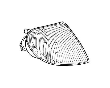 Side indicator for exterior mirror left up to '03 BERLINGO 0903905 Van Wezel