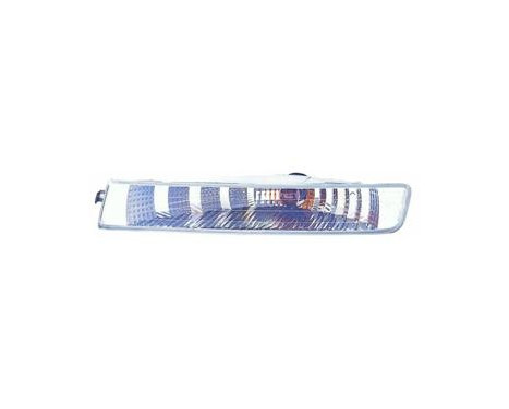 Side indicator light for exterior mirror left WHITE VIVARO including BULB HOLDER 3794905 Van Wezel