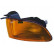 Side indicator light for left exterior mirror -12/98 ORANGE 3220901 Van Wezel, Thumbnail 4