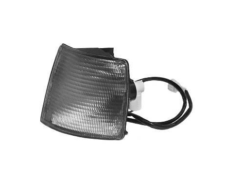 Side indicator light for left exterior mirror WHITE including BULB HOLDER 5834905 Van Wezel