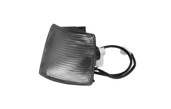 Side indicator light for left exterior mirror WHITE including BULB HOLDER 5834905 Van Wezel