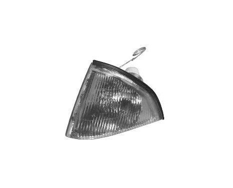 Side indicator light for outside mirror left 90+ WHITE 0135905 Van Wezel