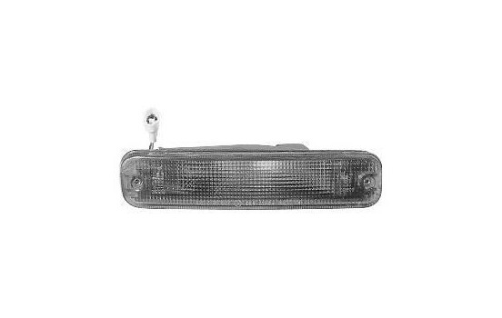 Side indicator light for outside mirror left ORANGE not for Turbo 5130901 Van Wezel