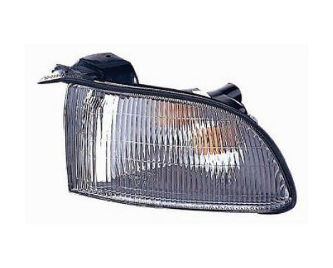 Side indicator light for outside mirror left WHITE 3220905 Van Wezel, Image 2