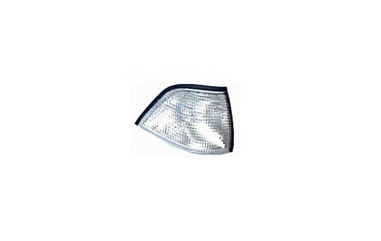 Side indicator light for outside mirror left WHITE COUPE & CONVERTIBLE 0642905 Van Wezel