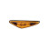 SIDE INDICATOR LIGHT LEFT ORANGE 0653917 Van Wezel, Thumbnail 2