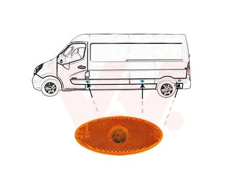 Side Marker Light 4388975 Van Wezel